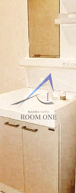 エスフラットの洗面所|独立洗面台です。