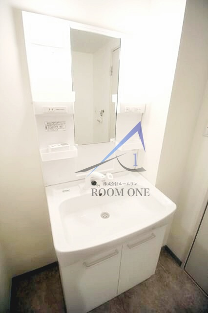 グランディール門前仲町の洗面所|洗面台です。