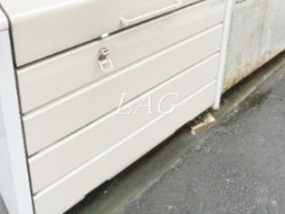 【その他共用部分】 | アリックスビル | 敷地内ごみ置き場です。