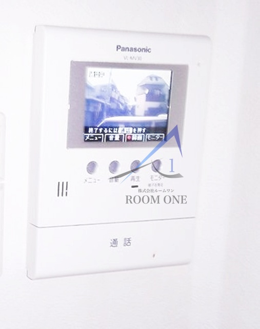 ウィステリア・Kのセキュリティ|モニター付きインターホンです。