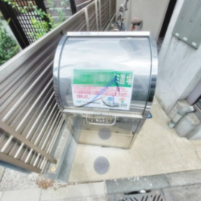 HALE三宿のその他共用部分|敷地内ごみ置き場です。