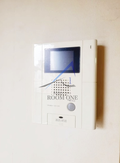 HALE三宿のセキュリティ|モニター付きインターホンです。