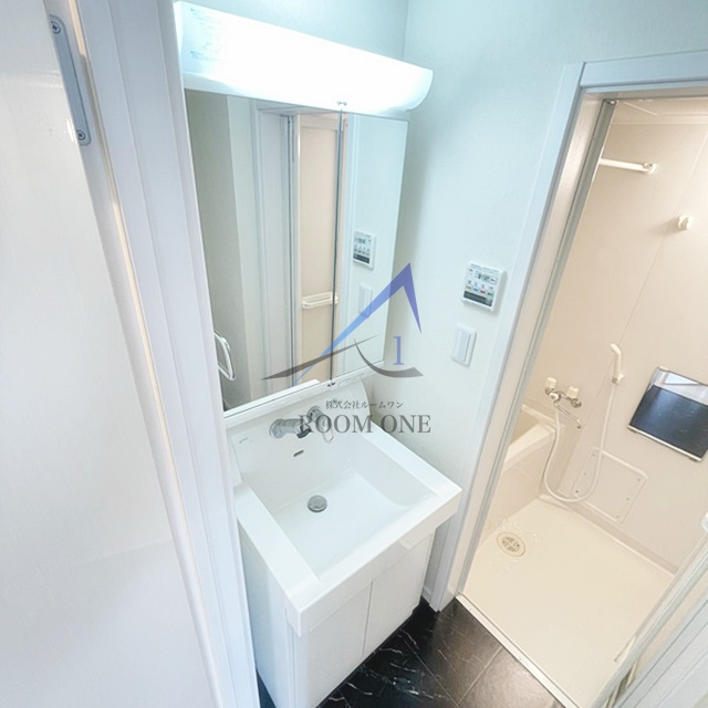 HALE三宿の洗面所|独立洗面台です。