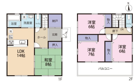 越谷市川柳町3丁目戸建ての外観