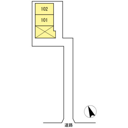 シャルムセジュール武蔵野の区画図