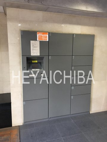 エスコート東大前のロビー|宅配ボックス