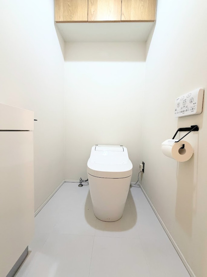 【トイレ】 | 藤和日吉ホームズ | ◆清潔感のある白を基調とした落ち着ける空間。