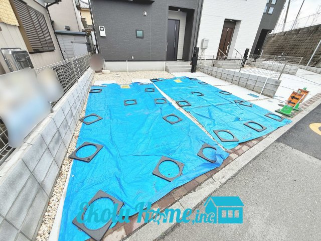 昭島市福島町７期　全３棟　３号棟の駐車場