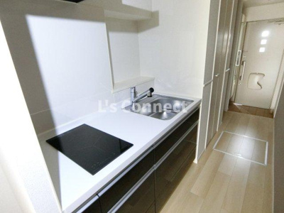 【キッチン】 | サニーサーガ | ２口ＩＨヒーターのシステムキッチン。