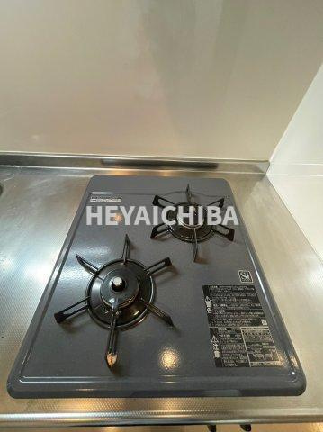 雅順浅草のキッチン|2口ガスコンロ