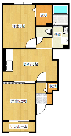 スローモーションの間取り