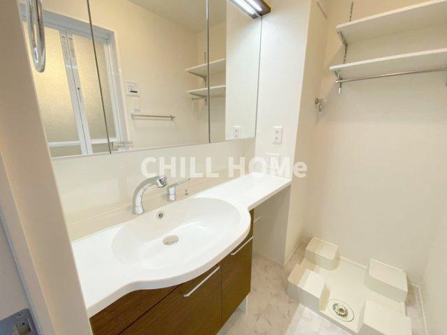 スピネルの洗面所|当社、チルホームのHPもご覧ください(^^)/物件情報多数♪