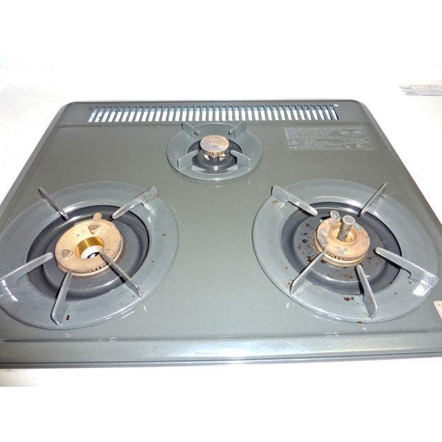 レジデンシャルステートタワー南千住の設備|3口ガスコンロ