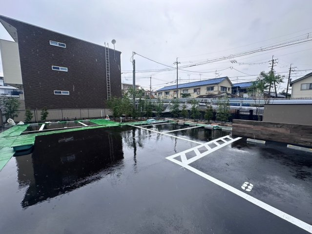 リエゾン奥雲城の駐車場