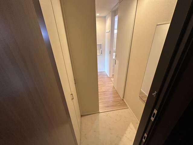 リエゾン奥雲城の玄関