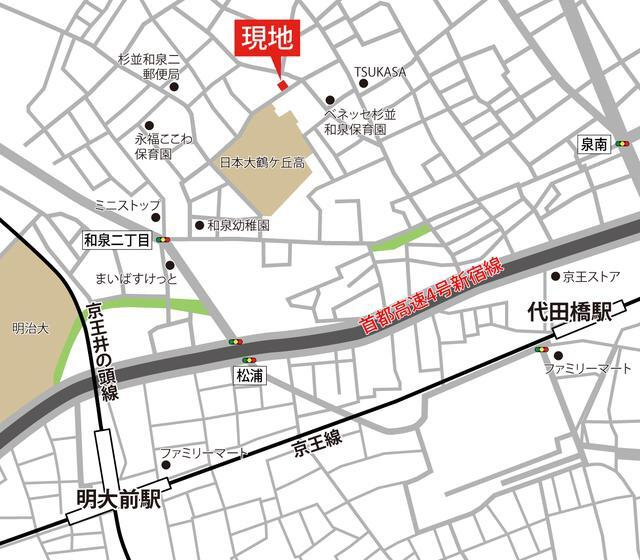 Forest Gardenの地図