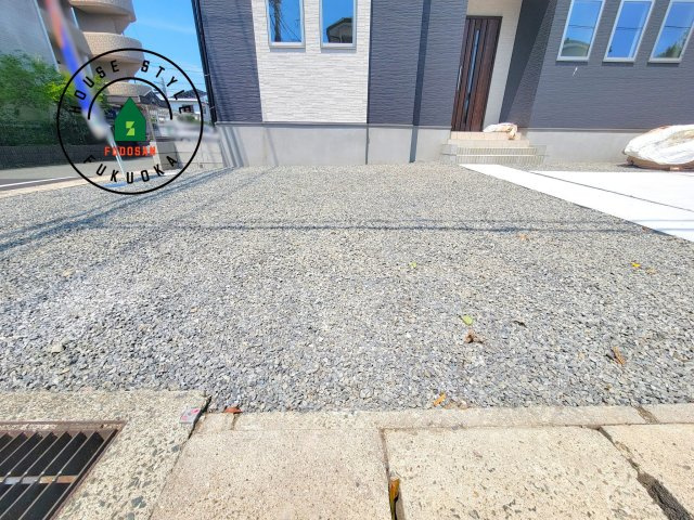 福岡市東区和白東4丁目第3-1棟（1号棟）の庭|お庭で自由な時間を過ごせます。