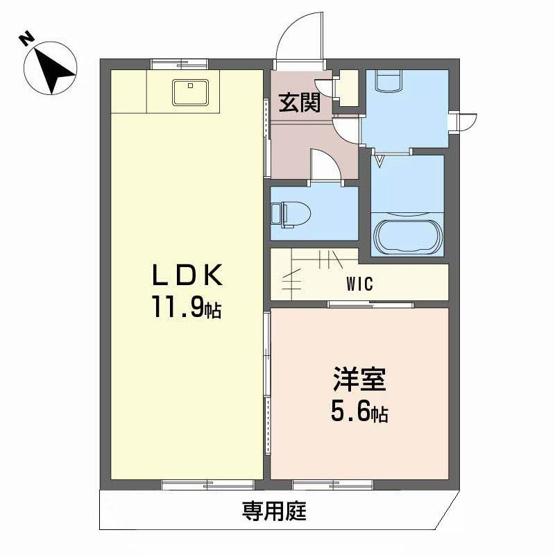 【間取り】 | ディアス土居田 Ｃ棟