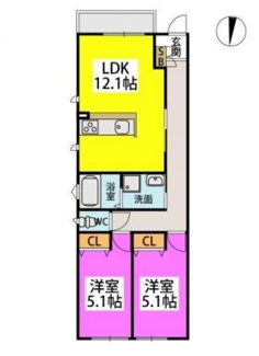 【間取り】 | TASHIMA R TERRACE | 間取り図