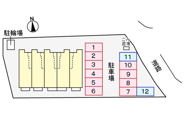 グラシアスの区画図