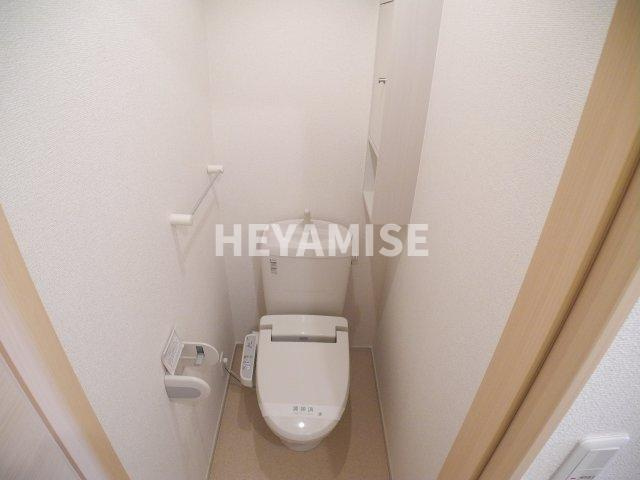 グラシアスのトイレ|※室内画像は別号室のもの