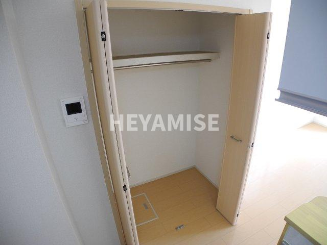 グラシアスの収納|※室内画像は別号室のもの