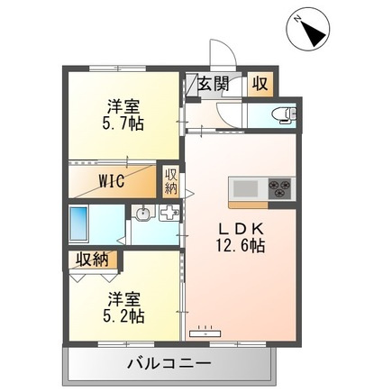 Sun Pearl Hills（サンパールヒルズ）の間取り|間取図