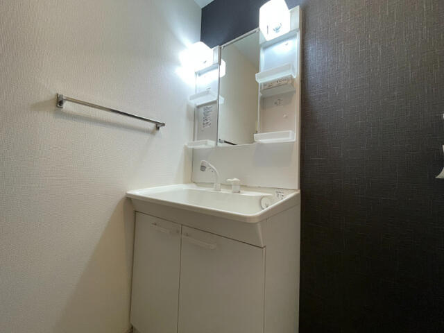 ビレッジくぬぎやまＣ棟の独立洗面台