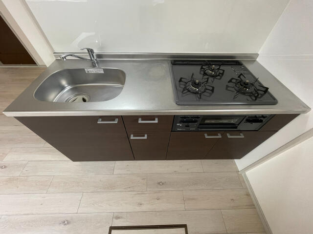 ビレッジくぬぎやまＣ棟のキッチン