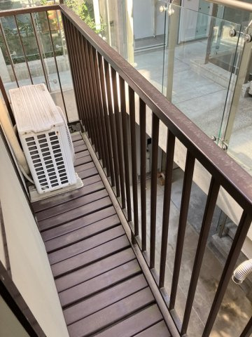 本町戸建のバルコニー