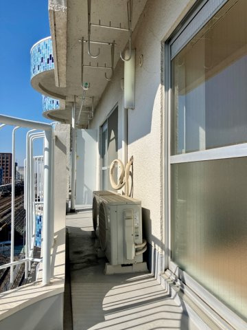 カンフォート流山のバルコニー