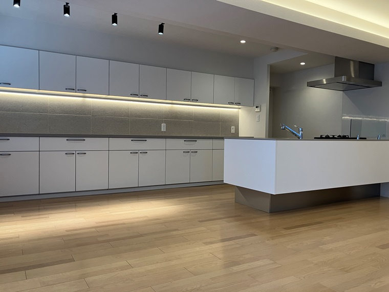 松原ハイデンスの居間・リビング