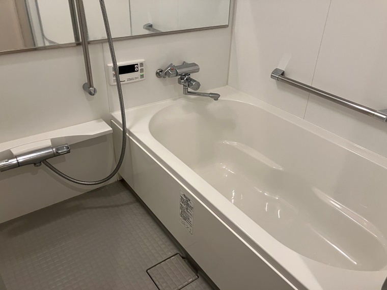 松原ハイデンスの浴室