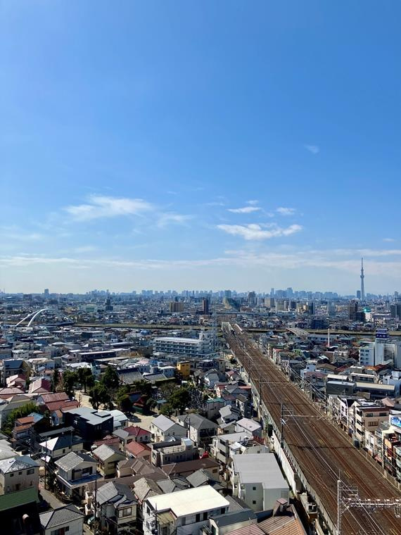 プラウドタワー小岩フロントの展望
