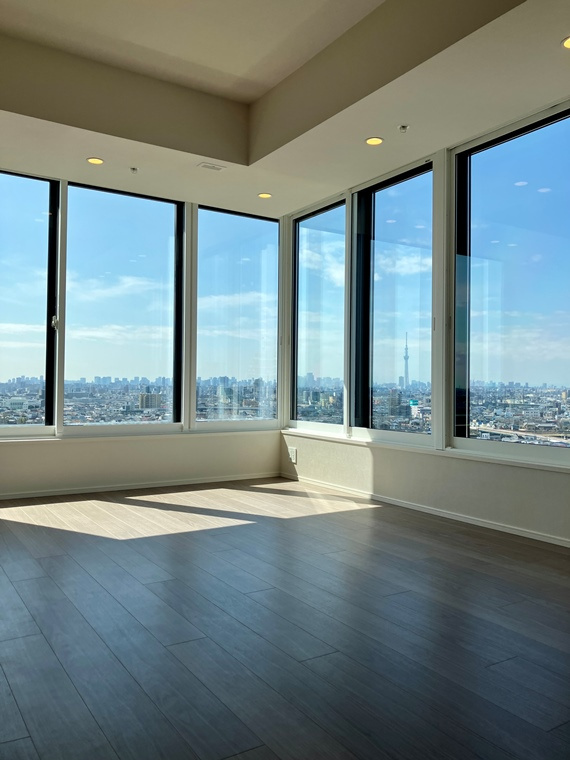 プラウドタワー小岩フロントの寝室