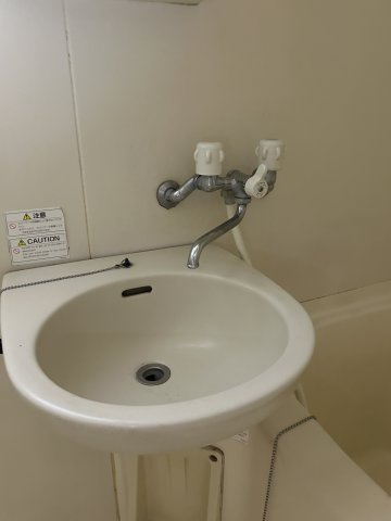 ダイアモンド新白河Ⅱの洗面所|広い洗面スペース
