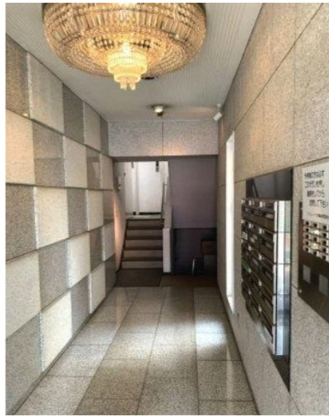 ★仲介手数料無料★サンビューハイツ高輪台（新規リノベーション済み）のエントランス