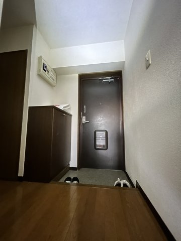 ダイアモンド新白河Ⅰの玄関