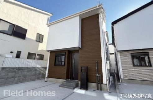 茅ヶ崎市浜須賀新築戸建て　2期№3の外観|外観「茅ヶ崎市浜須賀新築戸建て　№3」