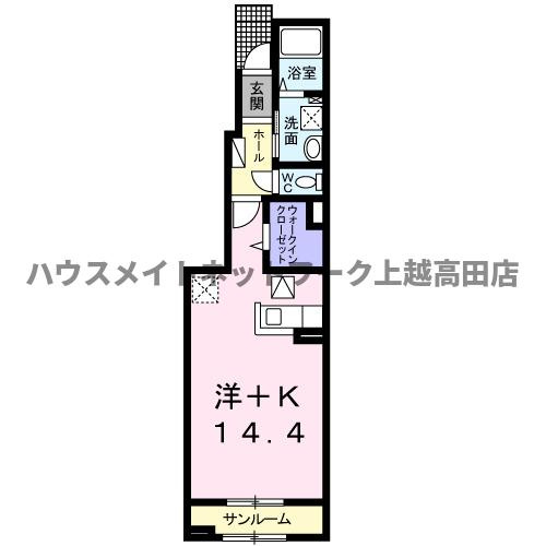 ラフィネの間取り|間取図