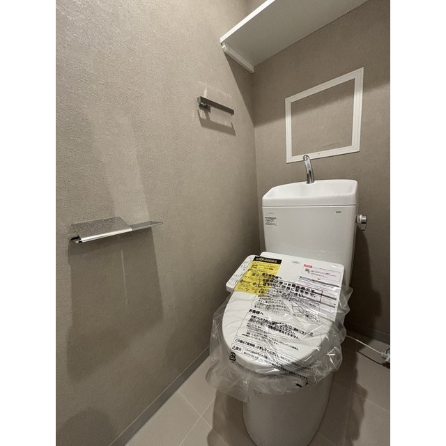 ブロード服部天神駅前レジデンスのトイレ