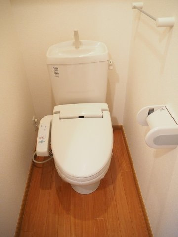 ベル・ガーデンＢのトイレ|トイレもきれいです