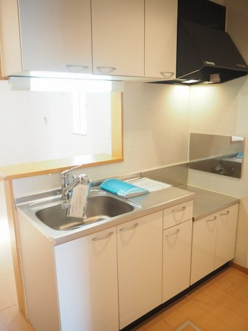 ミューＡのキッチン|お料理しやすいキッチンです