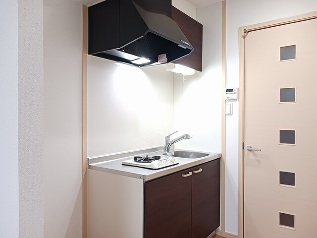 アンソレイユＢのキッチン|きれいなキッチンです