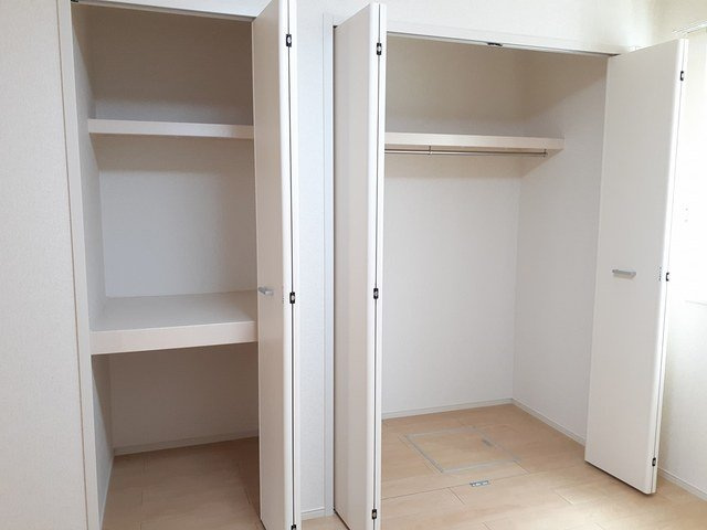 メゾン　ヒバリの収納|収納スペース豊富です