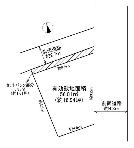 【土地図】 | 大阪市東成区玉津3丁目　売土地