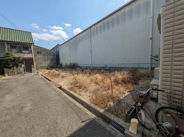 【前面道路含む現地写真】 | 門真市四宮6丁目　売土地