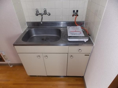 【キッチン】 | HIT | 写真は過去の別のお部屋のものです。