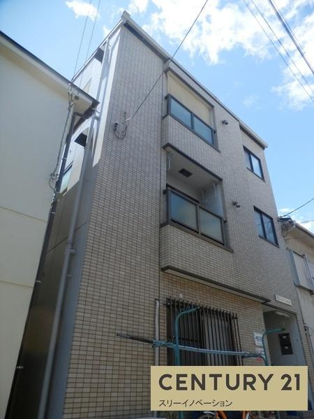 サンネイションの外観|★タイル張りの３階建★