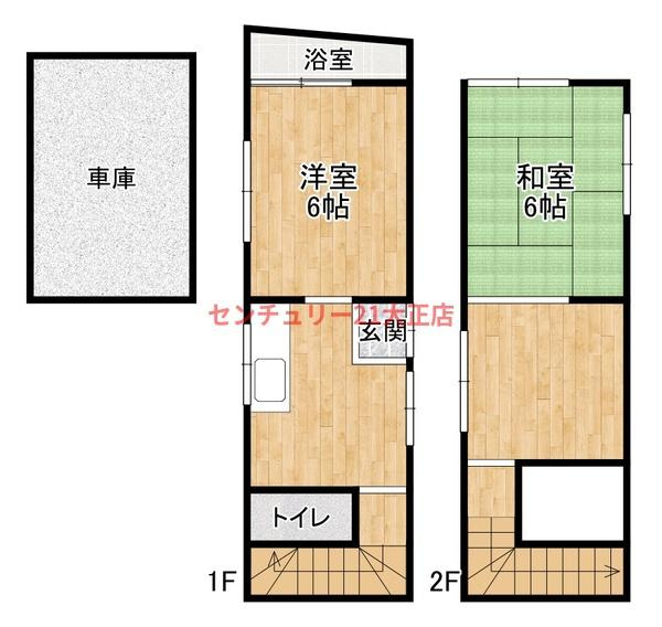 花谷マンション別館の間取り